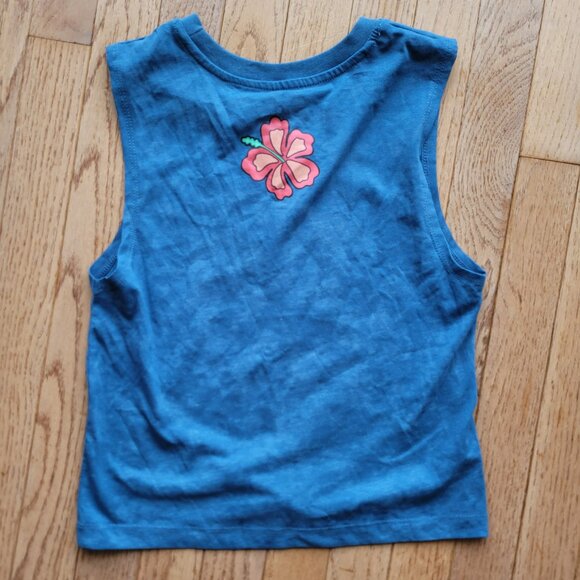 Stitch Disney Kids Tank Top Rhinestones and Skull Small 6/7 - Picture 5 of 7